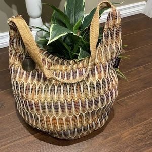 CATORI Woven hobo bag